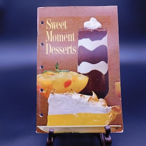 Vintage Sweet Moment Desserts Pamphlet - 1963 Recipe Collection (7102)