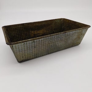 Vintage Ovenex Ekco No 47, Loaf Pan, Bread Pan, Farmhouse Decor (6510)