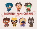 Batfamily 1.5" Mini Charms