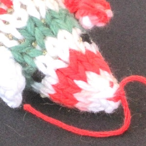 Catnip Mouse Cat Toy as a Cotton Candy Cane image 3