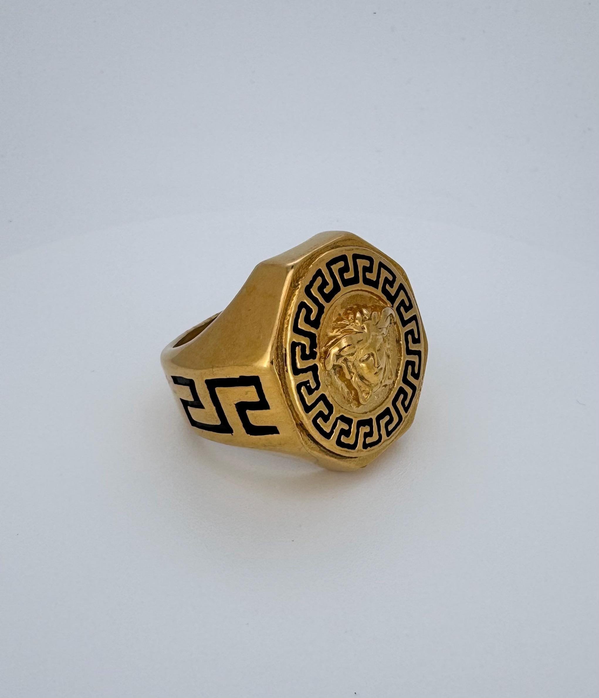 Medusa Versace Ring - Etsy 