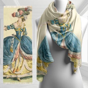 Rococo Paisley Satin Long Scarf - BROWN (Pack of 6) main image 0