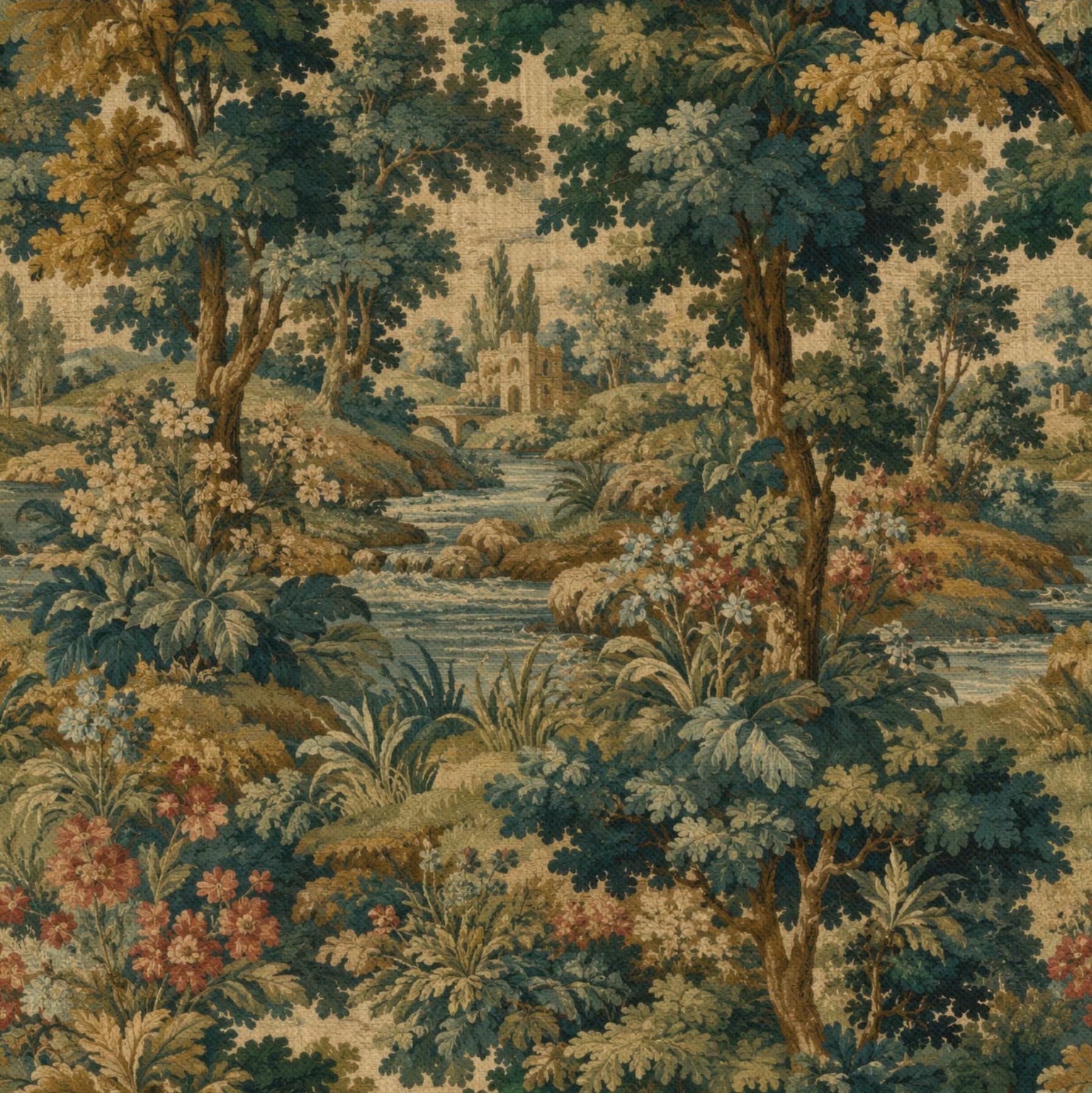 Antique French Fabric - Etsy