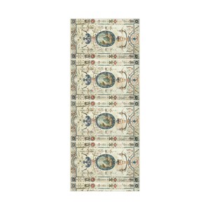 Wrap your presents this Christmas holiday season in elegance with this vintage French chateau neoclassical design. Featuring intricate details, this antique-style wrap adds sophistication to any gift packaging. Perfect for DIY projects, scrapbooking, art supplies, and crafting, this high-quality paper roll enhances any occasion with its timeless charm. Elevate your gift wrap with historic beauty and luxurious packaging.