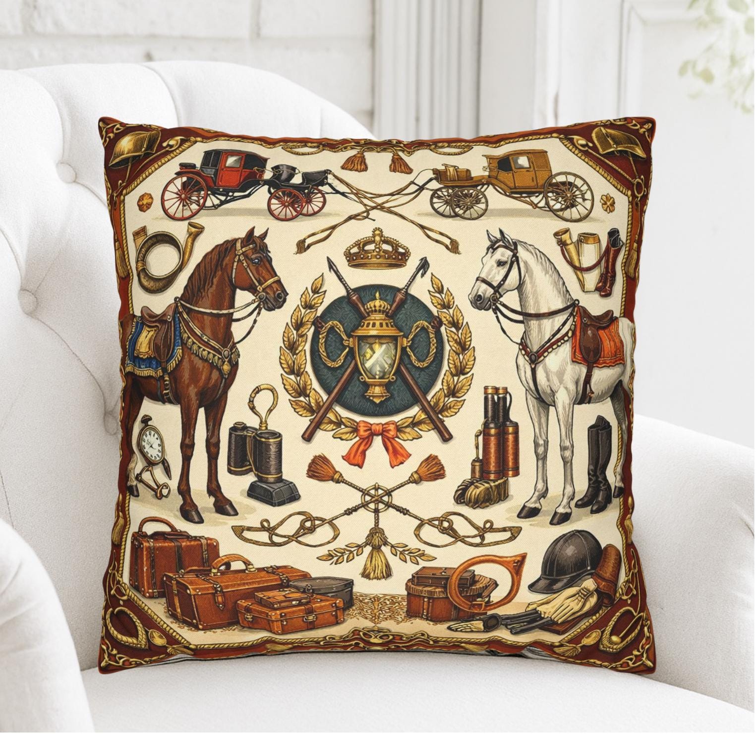 Hermes Pillow Case - Etsy