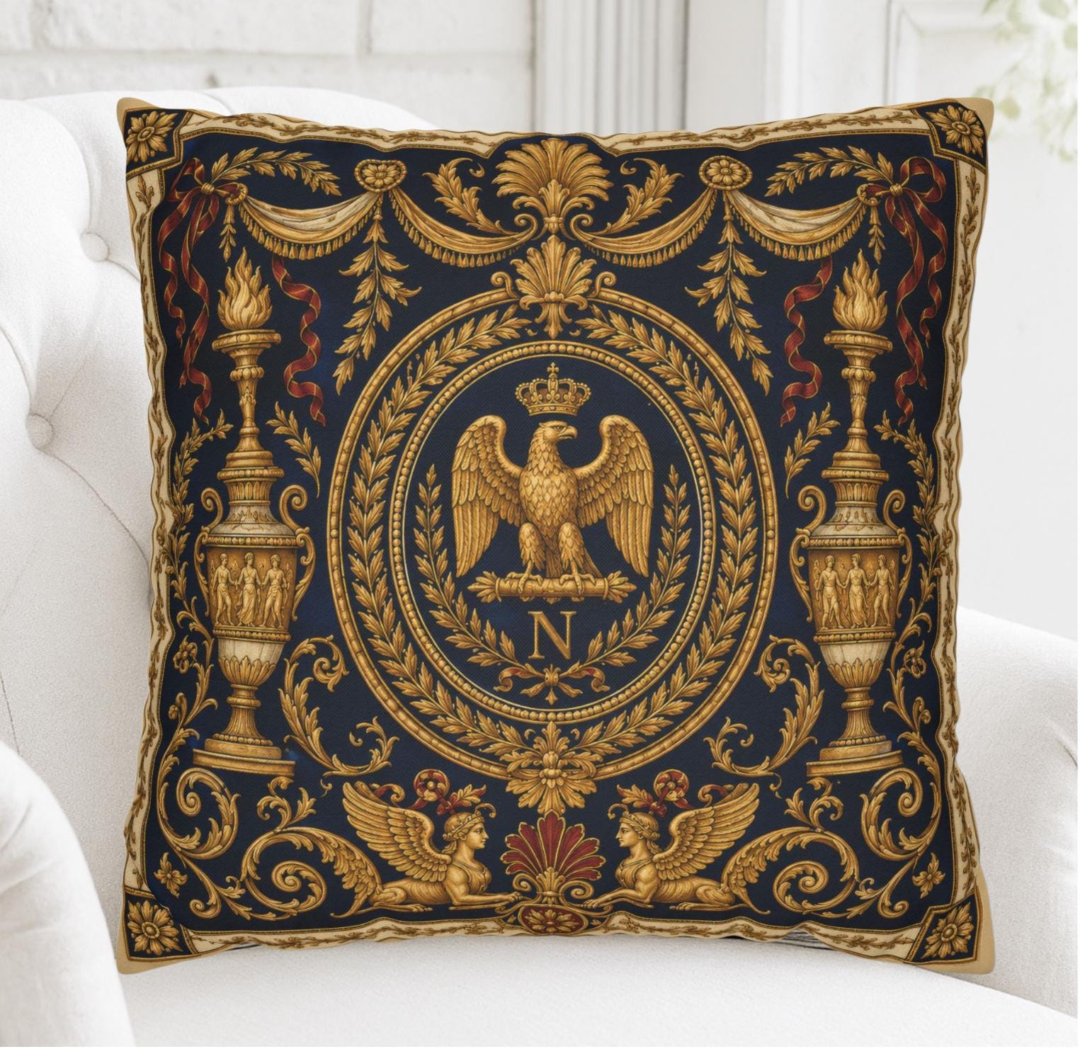 希少 VERSACE ヴェルサーチ Pillow Case 枕カバー イタリア製 I