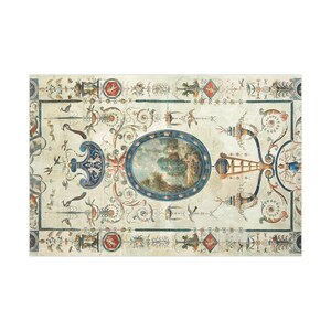 Wrap your presents this Christmas holiday season in elegance with this vintage French chateau neoclassical design. Featuring intricate details, this antique-style wrap adds sophistication to any gift packaging. Perfect for DIY projects, scrapbooking, art supplies, and crafting, this high-quality paper roll enhances any occasion with its timeless charm. Elevate your gift wrap with historic beauty and luxurious packaging.