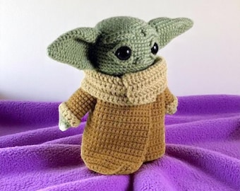 Green Baby Alien Crochet Pattern: Amigurumi Toy Tutorial (PDF Download)