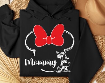 Custom Name Disney Family Matching Trip Hoodie, Mickey and Minnie Vacation 2026 Hoodie