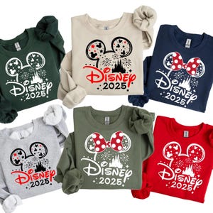 Disney Trip Sweatshirt 2025, Disney Sweatshirt, Disneyworld Group Sweatshirt, Disney Family Matching Sweatshirt, Disney Vacation Sweatshirt