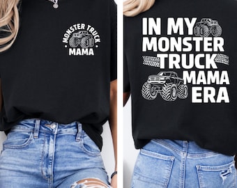 Monster Truck Mama T-Shirt, Pregnant Mom T Shirt, Monster Truck Shirt, Boy Birthday Party Shirt, Mom Shirt,Baby Shower Gift,Mother Day Shirt