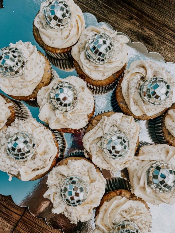 Décorations De Gâteau "4 Ans" - Lot De 7 Pièces Acryliques - Pour Cupcakes, Muffins - Thème Anniversaire Enfant - 12