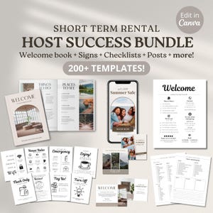 Short term rental templates for hosts. all essential tools for your airbnb.