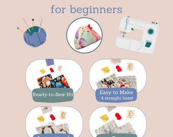 Easy DIY Chicken Pin Cushion Kit - Complete Craft Set with Pre-Cut Fabrics - Perfect Project for All Skill Levels on Sewing Machine
