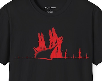 Burning Ship Fractal - Unisex Softstyle T-Shirt