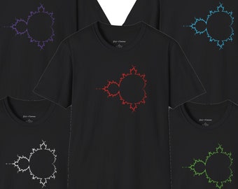 Mandelbrot-Menge Fraktal - T-Shirt, Softstyle