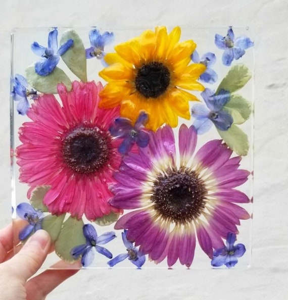 Pressed Flower Wedding Keepsake Your Flowers Preserved in Etsy