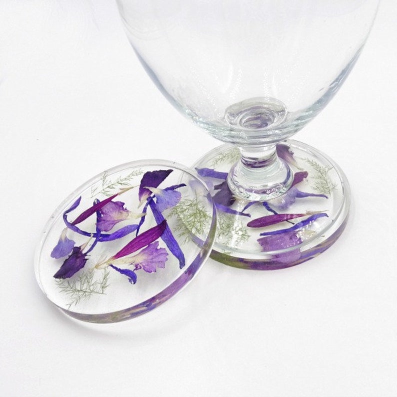 Wedding Flower Preservation Resin Coaster Wedding Bouquet Etsy