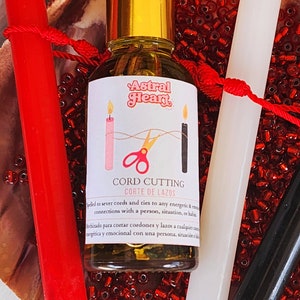 Schnur-Schneiden Ritual Öl, Ritual, Hechizo, Aceite Para Cortar Cordones y Lazos