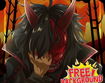 Custom Anime Illustration: Personalized PFP, Furry, OC Art & Fanart Commission (Digital Files)