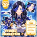 Custom VTuber Model Live2D Commission | Anime Art | Vtuber Assets | Vtuber Model | PNGTuber | Vtuber Male & Female | Vtuber Model Commission product logo