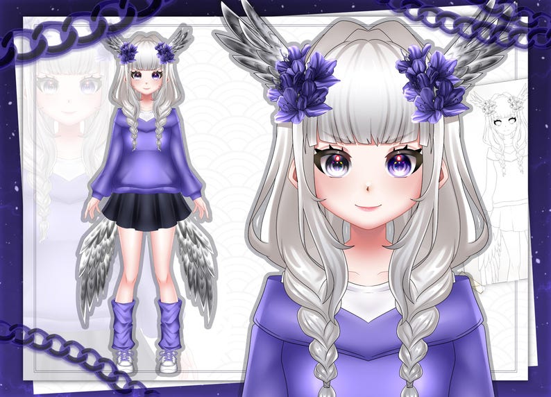 vtuber, live2d model, vtuber model, live2d, vtuber commission, vtuber premade, Custom Vtuber, Twitch, Pngtuber, Vtuber character, live2d commission, Vtuber Rigging, Rigging, Personalized Vtuber, Detailed Vtuber, Custom Vtuber Detailed, Fullbody, Halfbody, Bust Up, Vtuber Live2d, Live2d Custom Model, Personalized Live2d Model, Model Custom Live2d, Vtube studio Model, Vtube studio Personalized Model, Custom Vtube Studios, VseeFace, Vbridger, Vroid, Vtuber Detailed Personalized Model for Streaming