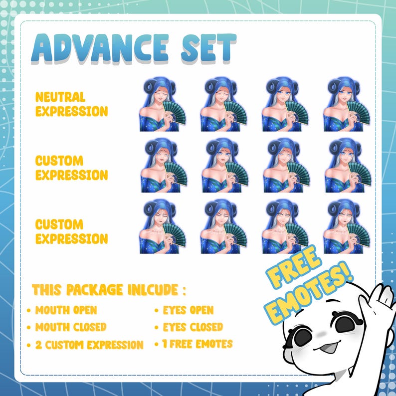 Custom Pngtuber Commission, Custom Vtuber Avatar for Twitch, Veadotube ...
