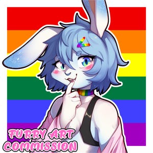 Custom Furry Art Commission | Anime Furry Headshot Icon PFP | Fursona Avatar | Anthro Character Drawing | Furry Profile Picture