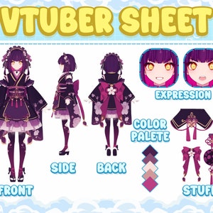 Reference Sheet for Your Avatar and Vtuber Model | Character Sheet | Vtuber Model | VRchat | Furry Art, Custom Character Reference Sheet For Your Avatar | Custom Reference Sheet | Anime Reference Sheet | Character Sheet | Vtuber Reference Sheet