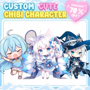 Custom Chibi Anime | Chibi Character| Chibi Pfp | Cute Chibi Commission | Chibi Illustration | Chibi Anime Style | Fanart Chibi | Chib Art