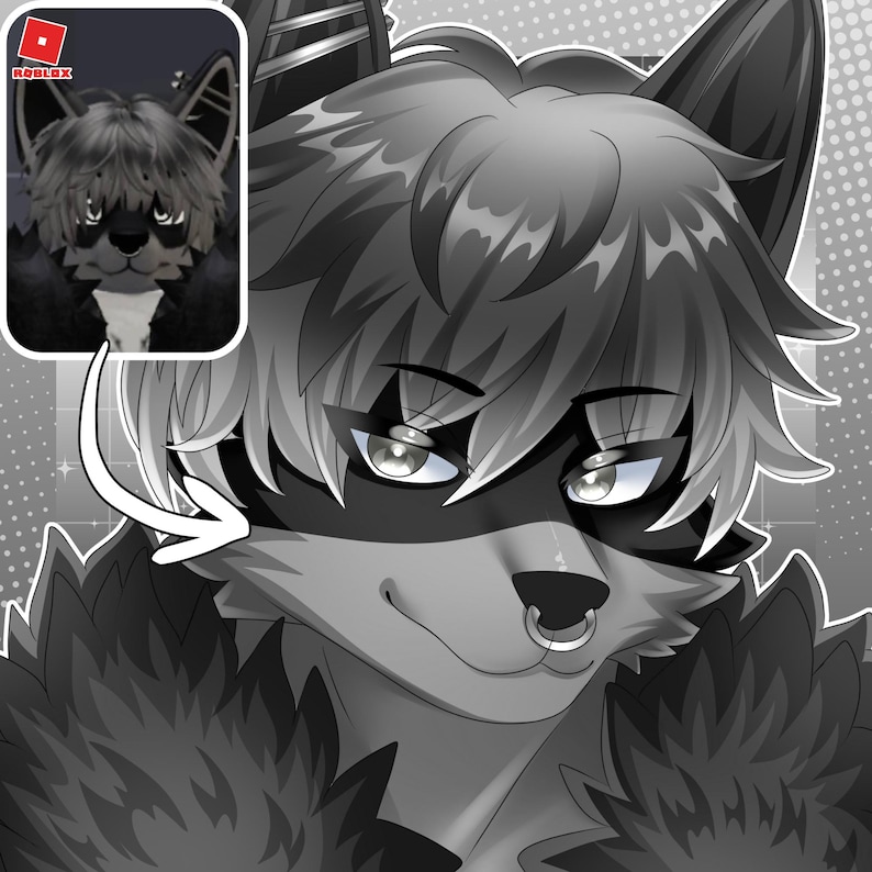 Roblox Art, Roblox Commission, Roblox Avatar, Fan Art, Gamer PFP, Roblox Gift, Digital Drawing, Roblox Game, Character Design, Custom Avatar, Roblox Portrait, Hand Drawn, Roblox YouTube Art