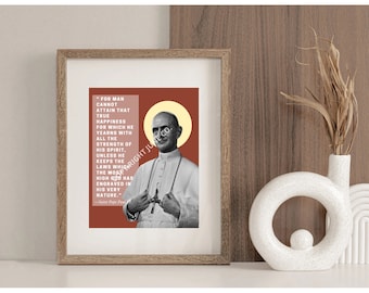 Póster del Santo Papa Pablo VI