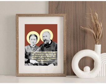 Afiche de Santa Celia Martín