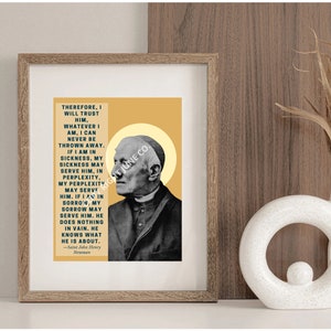 Saint John Henry Newman Poster