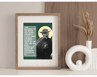 Póster de San Damián de Molokai