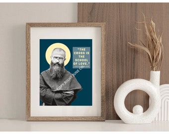 San Maximiliano Kolbe Póster