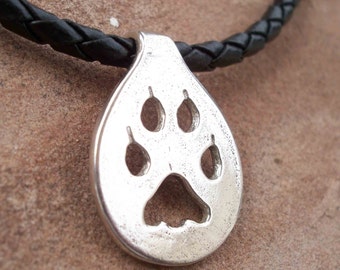Fox Poot print Choker