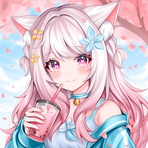 Personalized PFP Artwork: Unique Hand-Drawn Digital Profile Picture for Creators