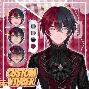 Custom VTuber Model | Anime Digital Avatar | Personalized Character Artwork | Streaming Commission Design | VTuber Creator Illustration