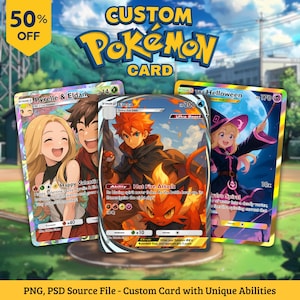 Custom Trainer Card | Pokémon-Inspired Personalized Gift Idea