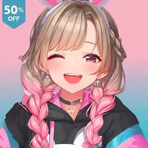 Custom PFP Profile Picture – Personalized Anime Avatar – Cute Kawaii Digital Art for Social Media