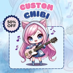 ちびアバター制作依頼｜かわいいカスタムポートレート｜VTuberとその友達へのプレゼント