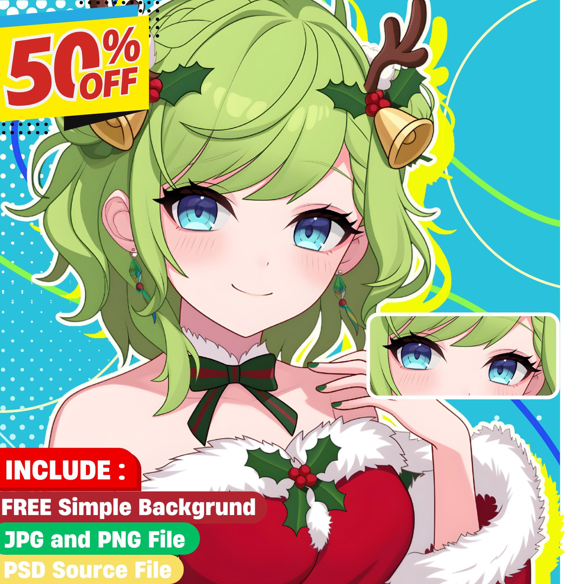 Custom Anime PFP From Your Selfie | Cute Digital Avatar for Discord ...