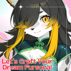 Arte de encargo de Fursona, icono antropológico, PFP peludo, encargo de arte peludo personalizado, hoja de referencia peluda, PFP personalizado, pareja peluda