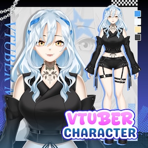 Aangepast Live2D Vtuber-model & rigging: anime-personage-avatar voor Stream, Twitch en YouTube