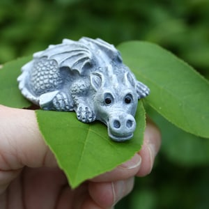 Baby Dragon Statue Comes With His Very Own Cage - Adopt a Pet Dragon Today!