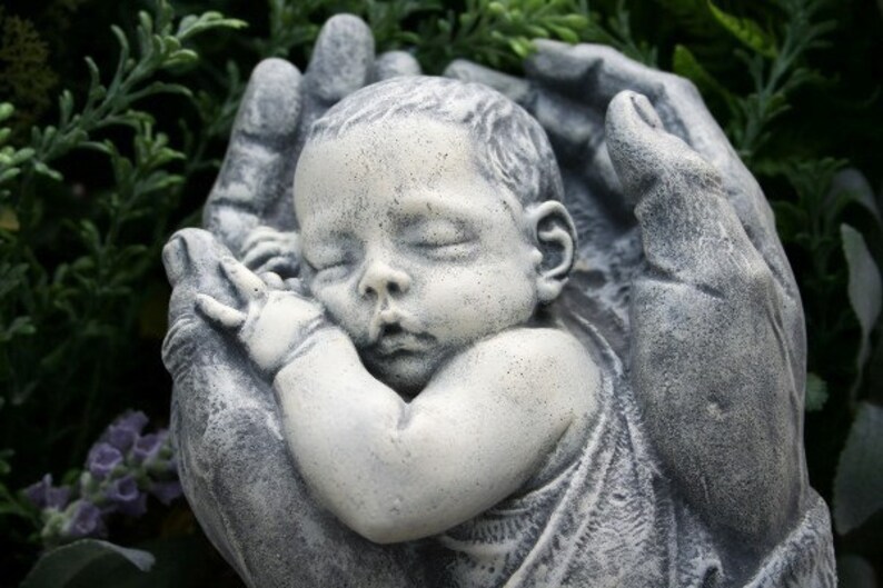 RESERVED FOR RB82 Precious Baby Sculpture In God's Etsy