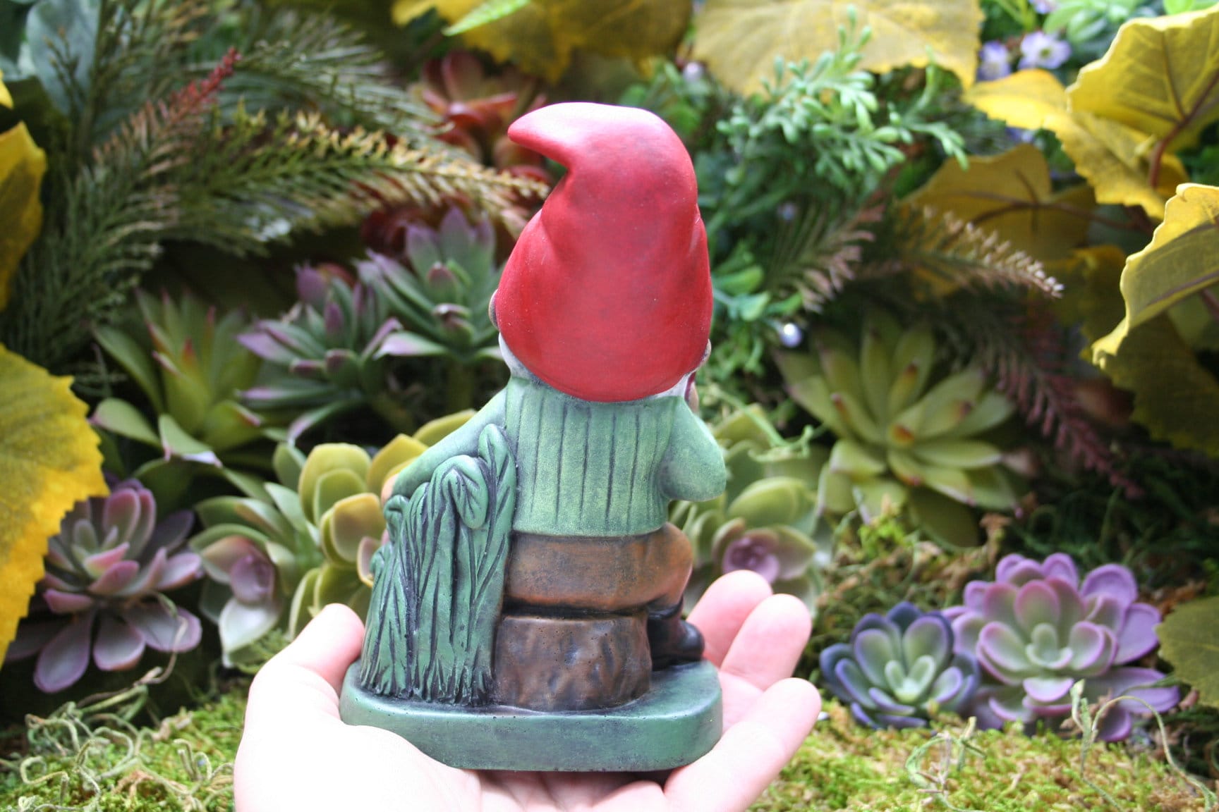 Black Gnome Drinking a Glass of Wine African American Garden Etsy