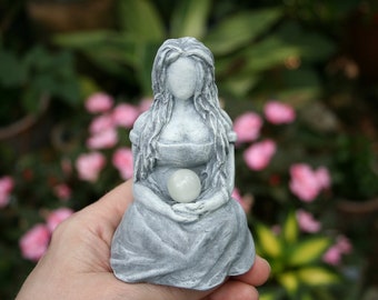 Rhiannon Goddess - Celtic Moon Goddess Statue - Rhiannon Horse Goddess & Great Queen of the Faeries