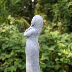 Goddess Statue, Mother Earth, Gaia Statue, Goddess Figurine Made of Solid Concrete image 9